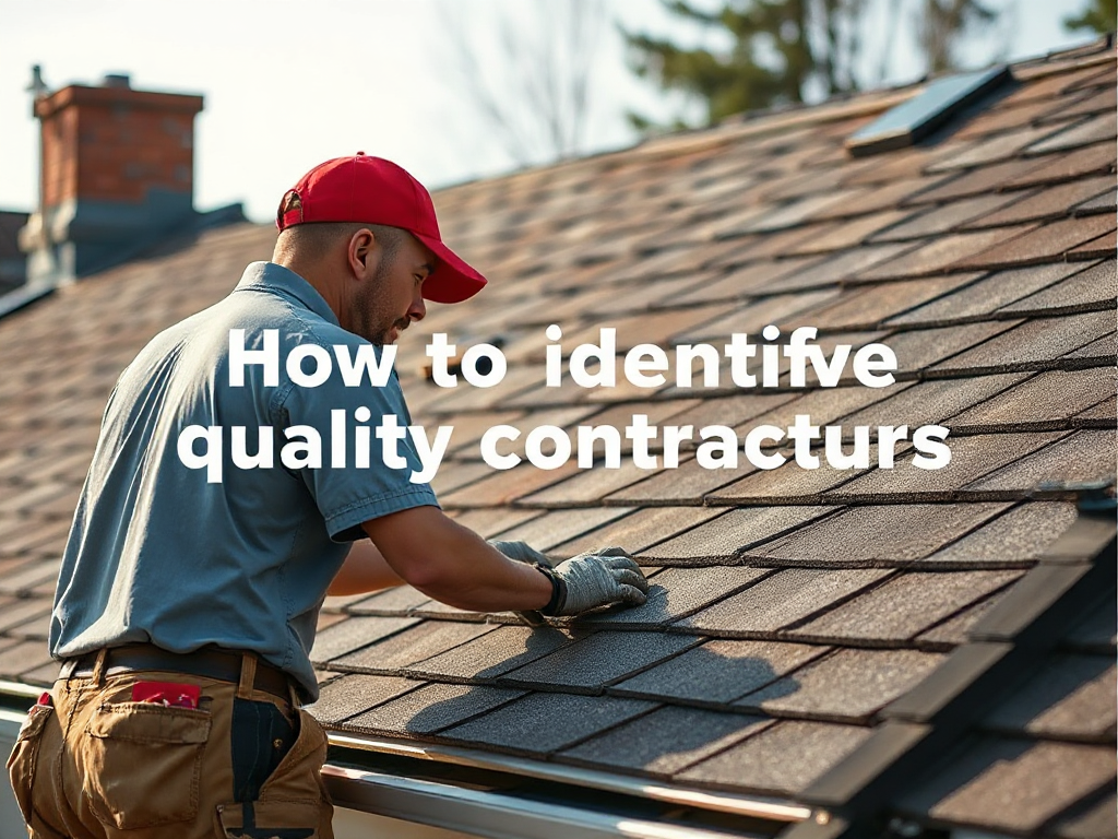 how to identify quality roofing contractors: key signs of craftsmanship and reliability